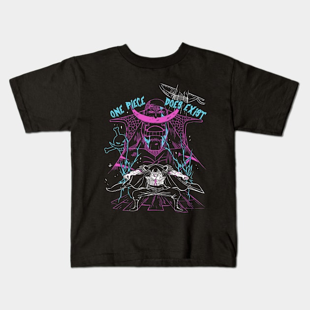 Strongest Pirate of Sea Kids T-Shirt by constantine2454